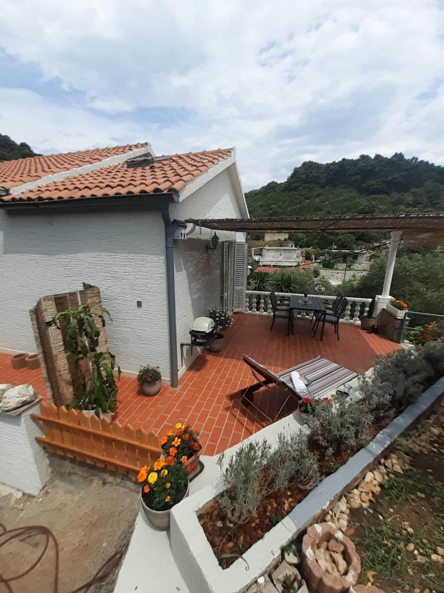 Apartment Nadine Mljet Mit Meerblick Okuklje Exterior foto